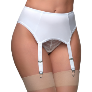 Suspender belt 4 suspenders, for nylon stockings garter belt