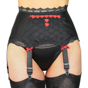 Burlesque, suspender belt, 6 straps