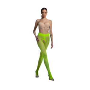 Amour Hip Gloss 20 Ouvert Strumpfhose Super Erotik und Schick neue Farbe aus dieser tollen Kollektion - Fluo Yellow